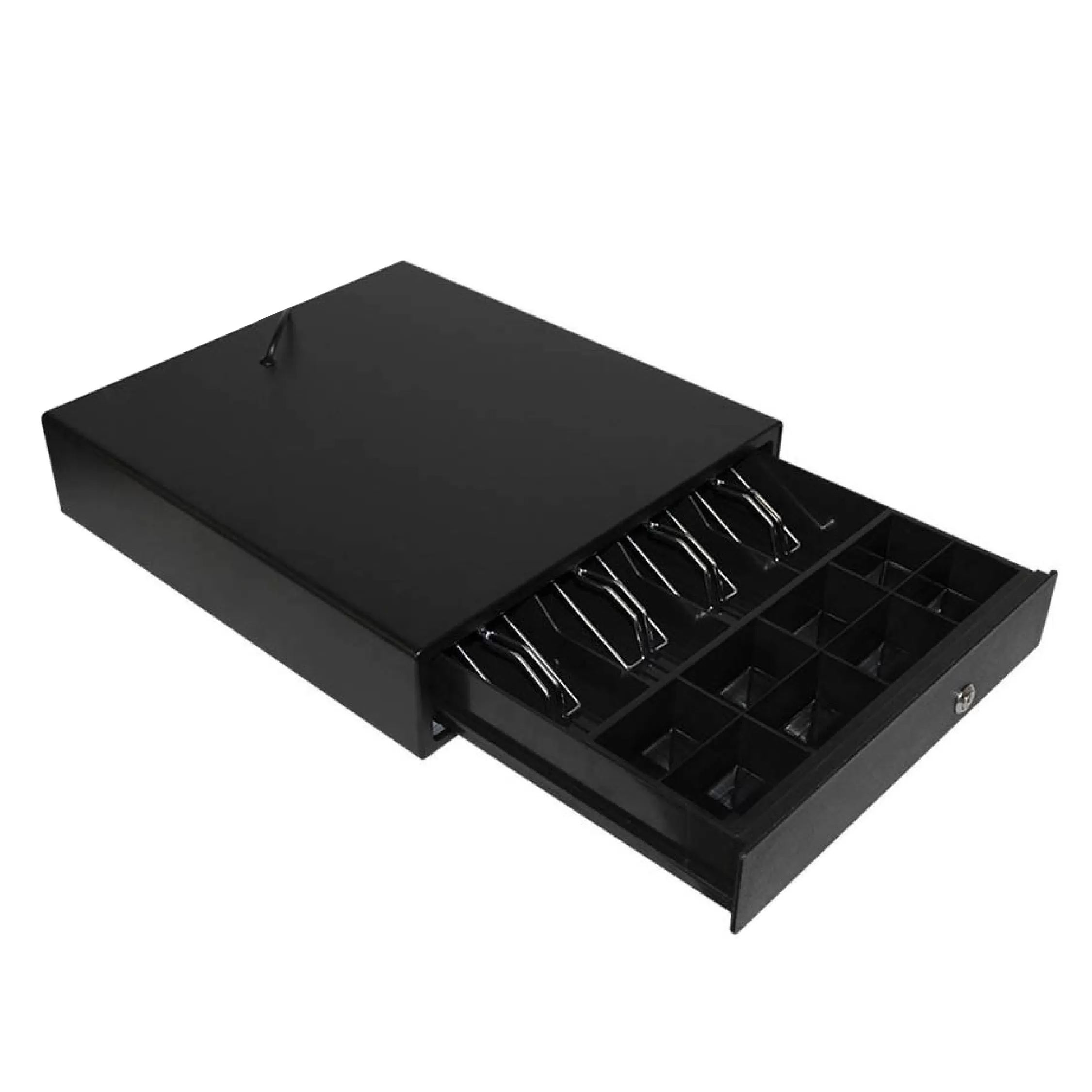 Cajón de Dinero / Metal / Negro / 30X36.5X9 cms